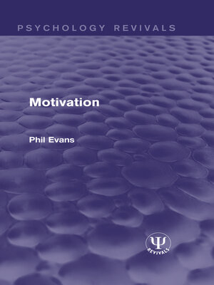cover image of Motivation